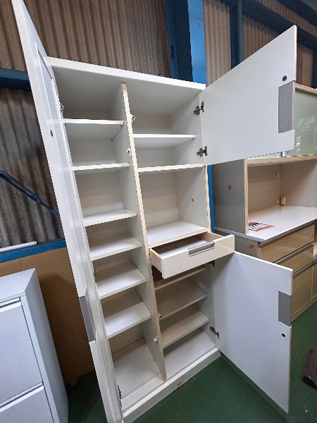 Sapateira branca com espelho - Imagem 2