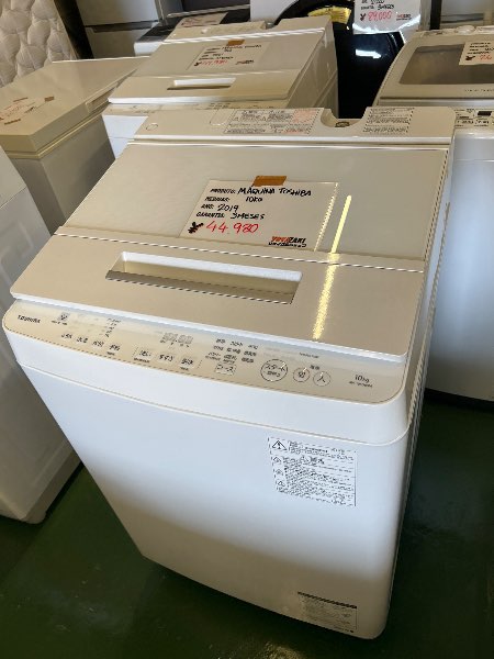 Máquina Toshiba 10kg 2019